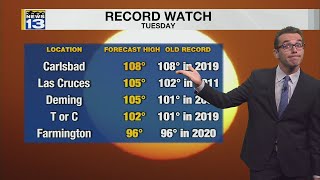 Still abnormally hot but more rain ahead