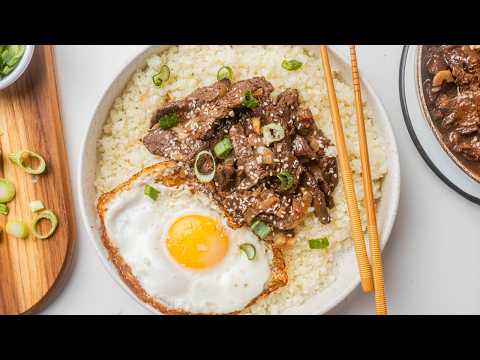 Korean Food - Beef Bulgogi (Keto Edition)