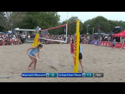 2023 Volleyball Canada Senior Beach Nationals 🏐 Men's Gold: Macneil/Russell v Schachter/Dearing