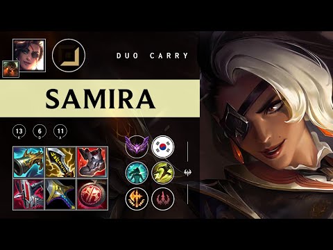 Samira ADC vs Kai'Sa - KR Master Patch 25.24