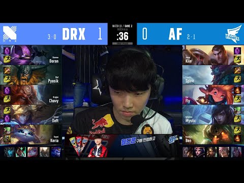 AF vs DRX | W2D5 | Match 19 Game 2 | LCK Summer Split 2020 – S10 | Afreeca Freecs vs DragonX