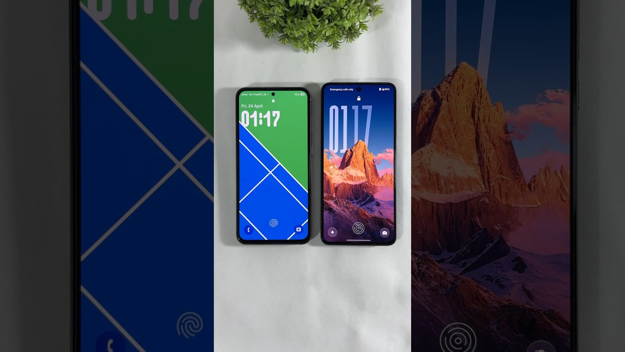 One UI 8.5 Super Wallpapers or OxygenOS 16 Flux Wallpapers ? #samsung #oneplus #oneui8 #oxygenos16