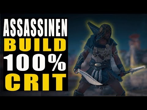 Assassin's Creed Odyssey Guide - 100% Crit Chance - Assassin Build - Easy for everyone to recreate