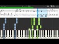 Ben Folds Five - Julianne - Piano tutorial and cover (Sheets + MIDI)