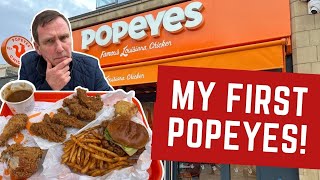 Reviewing POPEYES - My FIRST TIME!