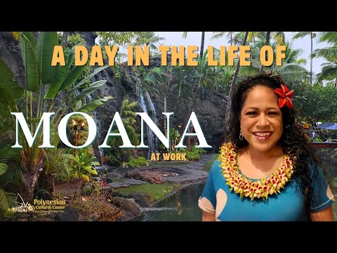 A Day in the Life of Moana | Luau MC Host at the Polynesian Cultural Center