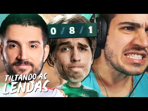A FOME FOI PASSADA PELO RAKIN E BRTT / TILTANDO AS LENDAS #17