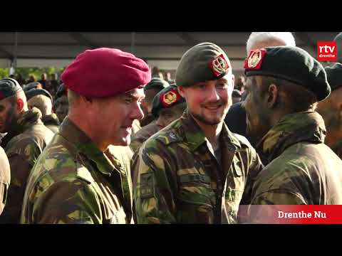 Voor het eerst Rode Baretten uitgereikt in Assen