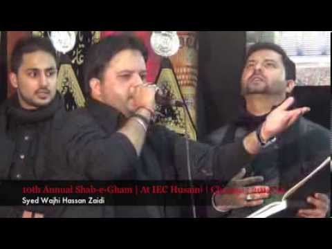 10th Annual Shab-e-Gham | Syed Wajhi Hassan Zaidi | Chicago | 19th Muharram Ul Haram 1435H