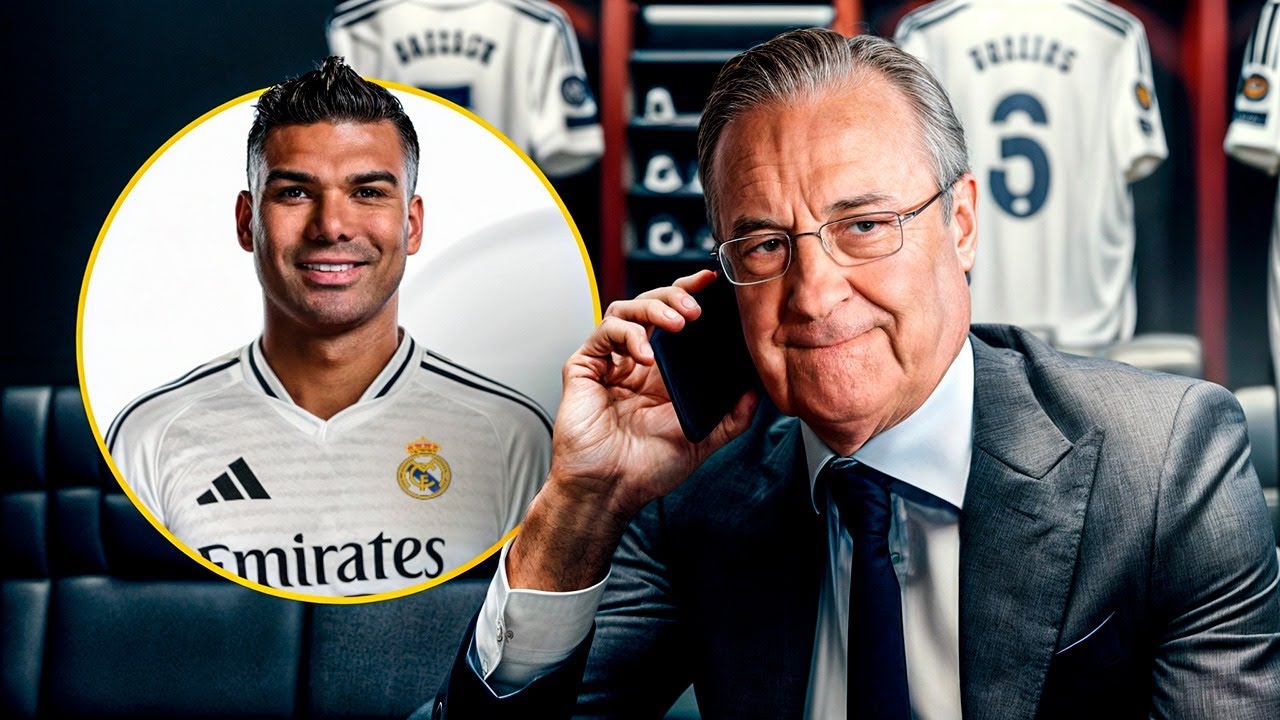 BOMBA! OLHA PORQUÊ O REAL MADRID QUER O RETORNO DE CASEMIRO EM 2025!