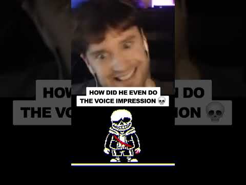 How did he even imitate that voice? 💀 #undertalelastbreath #shorts