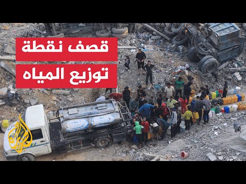 توزيع المياه شمالي النصيرات