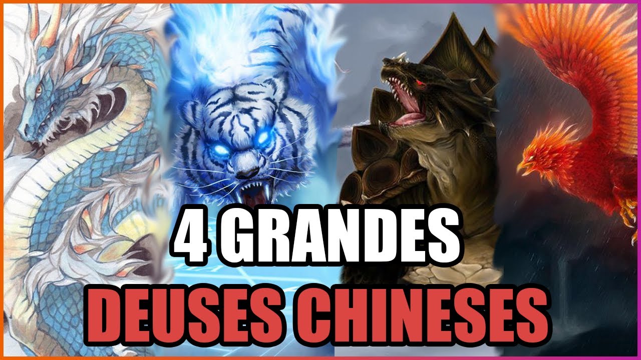 Quem são os 4 (ou 5) DEUSES CELESTIAIS DA CHINA? - MITOLOGIA CHINESA