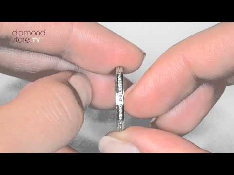 HG33-72S  0.50ct Rae Full Diamond Eternity Ring In Platinum