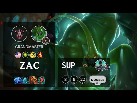 Zac Support vs Karma - NA Grandmaster Patch 11.13