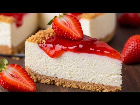 Das könnte der beste Erdbeer-Cheesecake sein, den du je probiert hast! Und er ist so einfach!