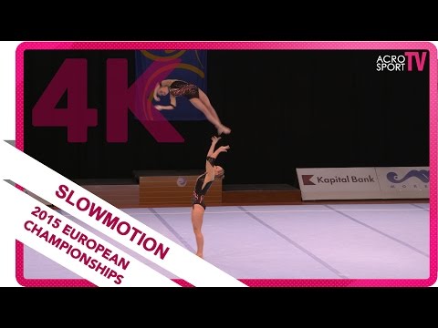 Dierich, Langenmayr - Germany - Women´s pair - Senior all-around final - European Championship 2015