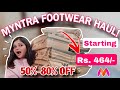 Huge Myntra Footwear Haul 2024 ||❤️Trending, Must Haves, Statement Heels| 50%- 80% Off| Kamna Sharma
