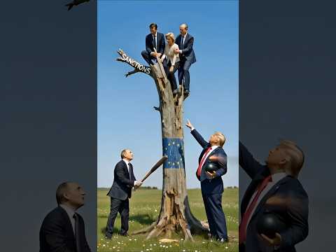 Putin and Trump vs Europe 😂💣 #trump #putin #titanic  #comedy #humor #laugh #funny #memes #hilarious