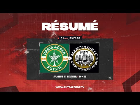 D1 Futsal - J15  Paris ACASA vs Marcouville City CP