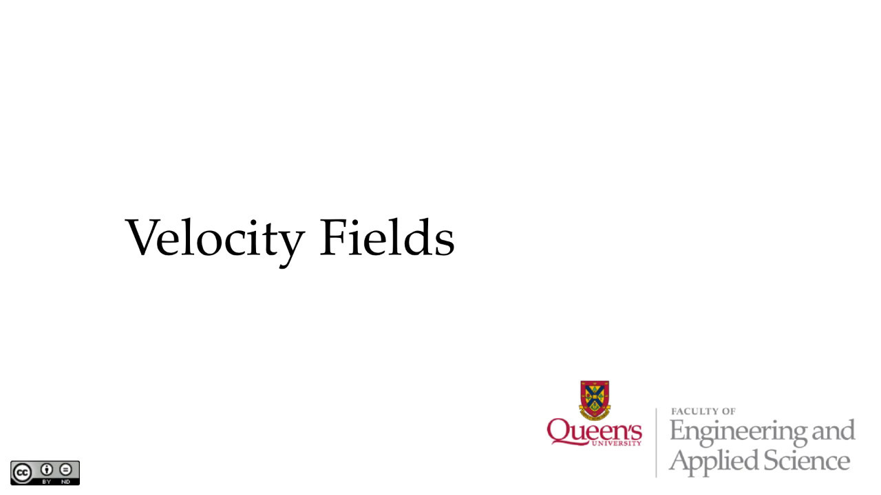 Velocity Fields