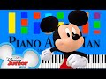 Mickey Mouse Mixed Up Adventures Theme Song Slow Easy Medium 4K Piano Tutorial