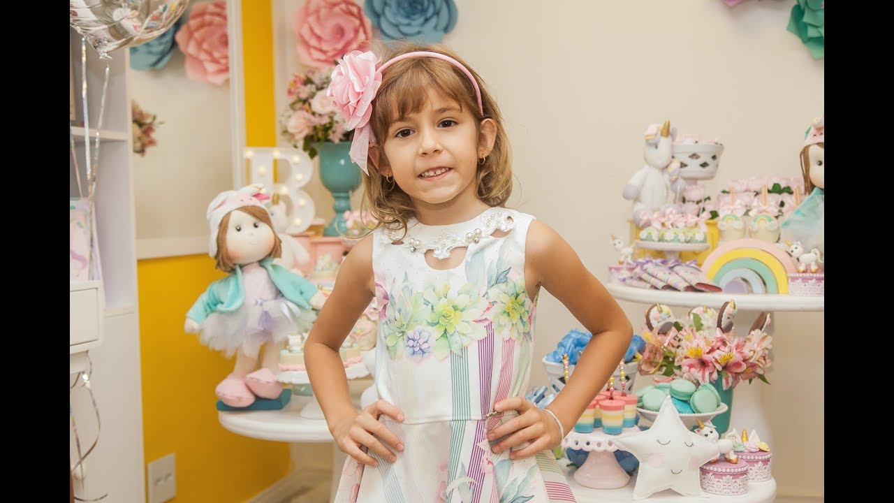 Teaser Brenda 6 anos - Festa Infantil no salão de beleza