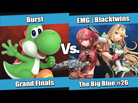 The Big Blue #26 Grand Finals - Burst (Yoshi) vs EMG | Blacktwins (Aegis)
