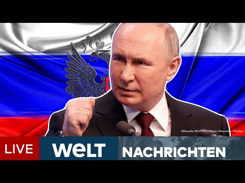 RUSSLAND-WAHL: Putin lässt sich Mega-Sieg nicht nehmen - Mehr Proteste als erwartet | WELT Stream