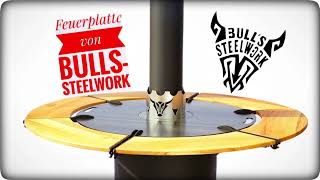 Feuerplatte mit System -- Bulls-Steelwork