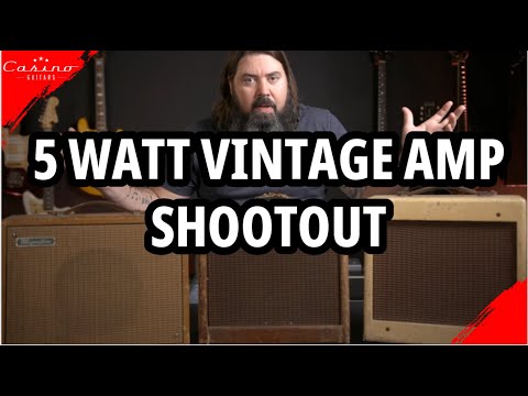 5 Watt Throw Down  | A Vintage Amp Shootout