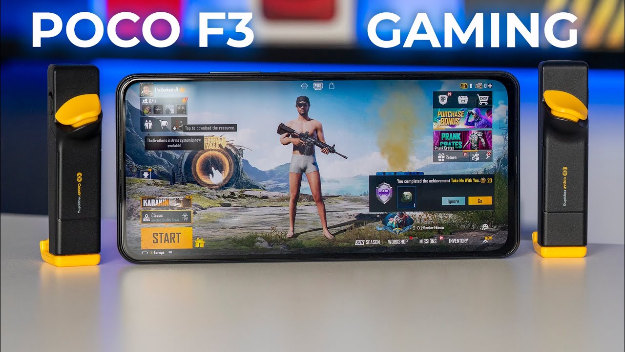 POCO F3 Gaming Review - Fortnite - PUBG - GRID Autosport