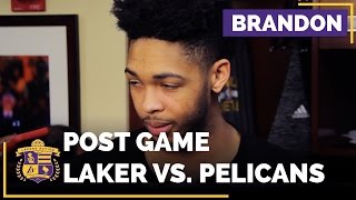 Brandon Ingram On Metta World Peace, Dunk Over Cheick Diallo