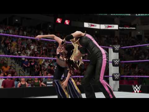 WWE Evolution Lita & Trish Stratus vs Mickie James & Alicia Fox - WWE 2K18 PS4 PRO - HD