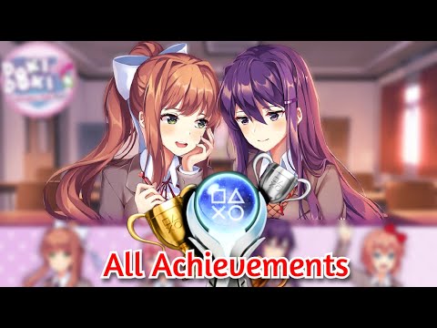 How to Get All Achievements in DDLC+ | DDLC+ Platinum 100% Walkthrough