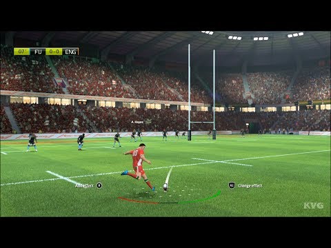 Rugby 20 - Fiji vs England - Gameplay (PS4 HD) [1080p60FPS]