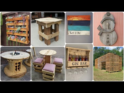 LATEST Pallet/Scrap wood project ideas for your interior design and home decor  2023
