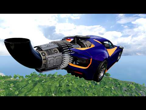 Epic High Speed Car Jumps #344 – BeamNG Drive | CrashBoomPunk