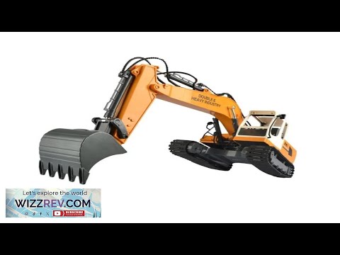 Double Eagle E561-003 RC Excavator Truck 1/16 Scale 2.4GHz Construction Truck Toy Review