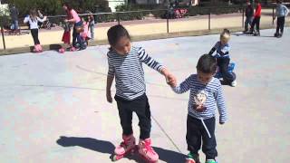 Patinando