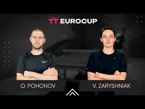 20:05 Oleksandr Pohonov - Vadym Zaryshniak 19.04.2025 TT Euro.Cup Ukraine Master. TABLE 4