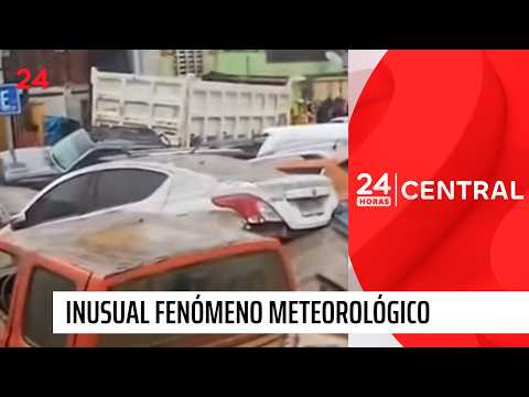 El inusual fenómeno meteorológico que golpeó al norte de Chile | 24 Horas TVN Chile