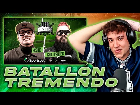 ACZINO SE ENFRENTA A ARGENTINA, CHILI PARKER TIRA POR LO PERSONAL 🔥🔥🔥🔥 BATALLÓN TREMENDO EN BAZOOKA