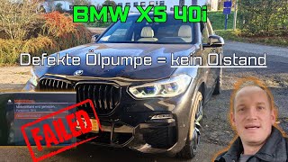 BMW X5 40i Ölstandmessung geht nicht | Upgrade Ölpumpe für den B58 | Betrifft viele BMW ab 2018!