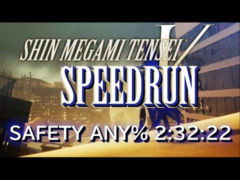 Shin Megami Tensei V Speedrun - Safety Any% [2:32:22]