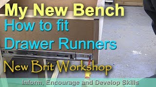 How to fit drawer runners