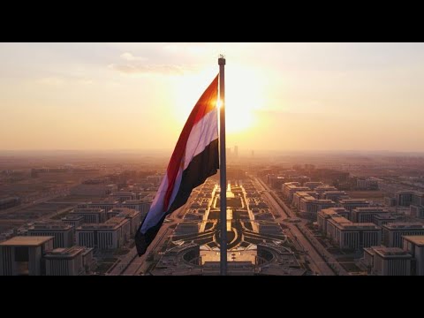 The completion of casting the reinforced raft foundation for the I Business Park towers.