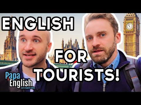 Tourist Vocabulary for London! With Tom from Eat Sleep Dream English