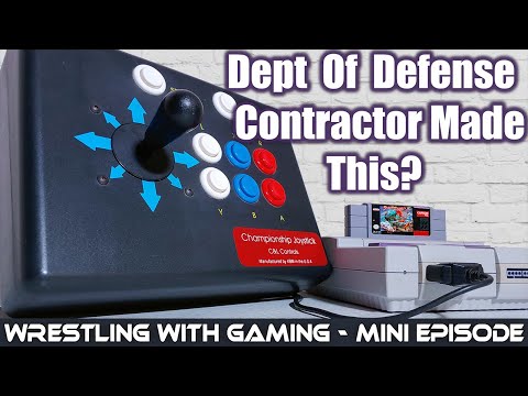 The Time A Department Of Defense Contractor Made A SNES Fight Stick - C&L Championship Joystick