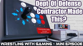 The Time A Department Of Defense Contractor Made A SNES Fight Stick - C&L Championship Joystick
